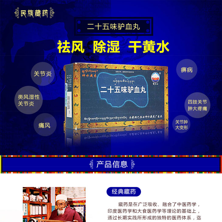 二十五味驢血丸
