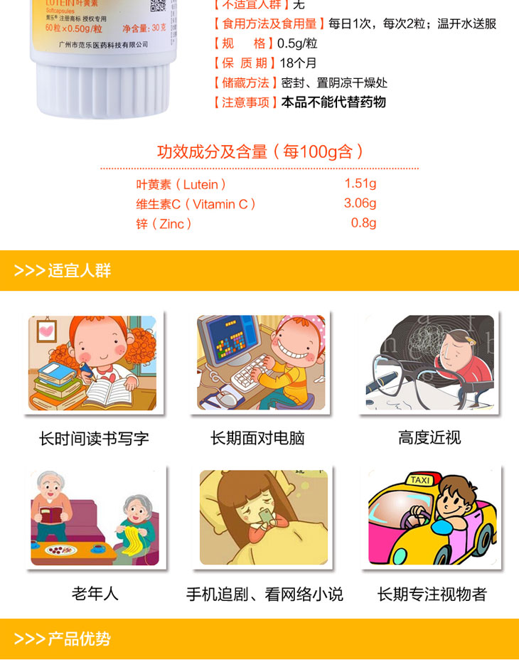 葉黃素軟膠囊價格