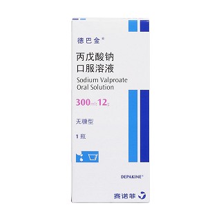 丙戊酸鈉口服溶液（無糖）(德巴金)包裝縮略圖1