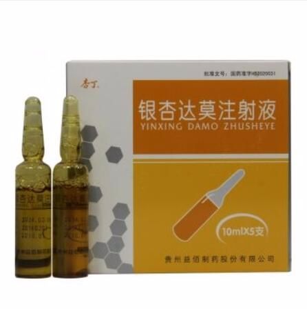 銀杏達莫注射液(杏丁注射液)