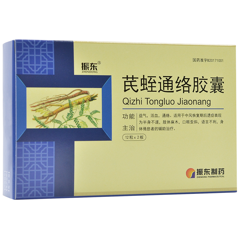 芪蛭通絡(luò)膠囊(振東)
