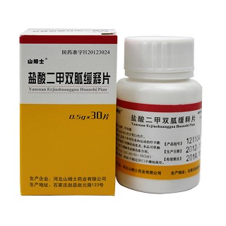 鹽酸二甲雙胍緩釋片(山姆士)包裝縮略圖1