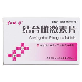 結(jié)合雌激素片(紅麗來)包裝縮略圖1