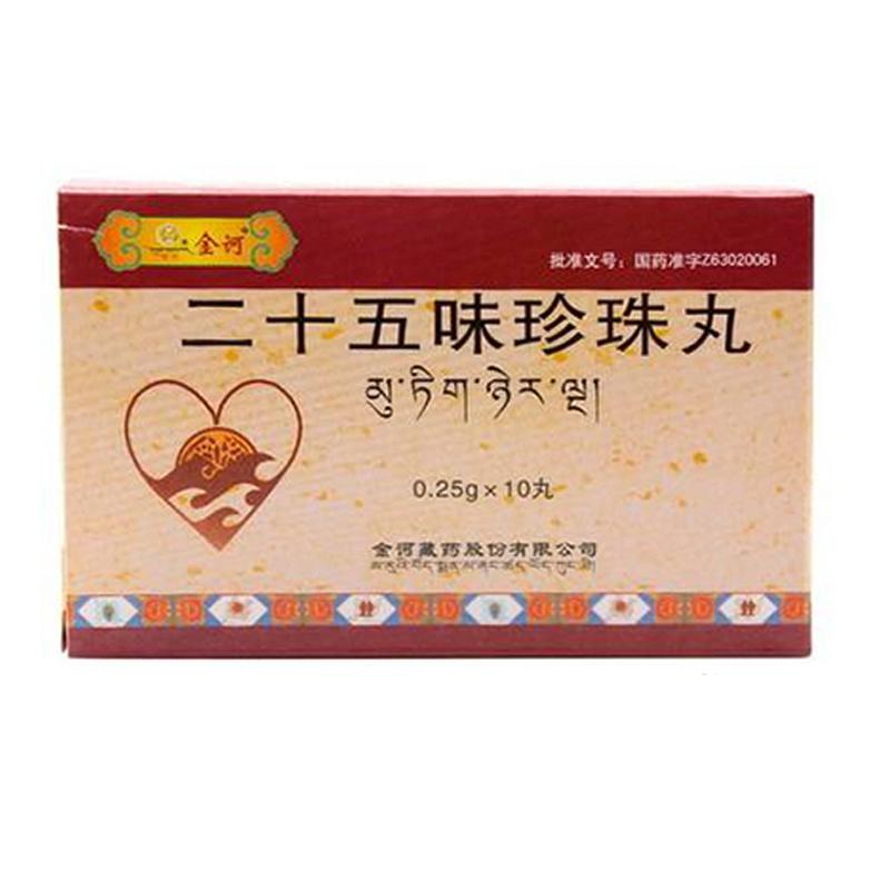 二十五味珍珠丸(金訶)