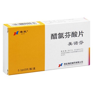 醋氯芬酸片(美諾芬)包裝縮略圖1