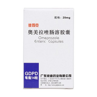 奧美拉唑腸溶膠囊(彼司克)包裝縮略圖1
