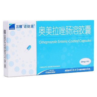 奧美拉唑腸溶膠囊(諾捷康)
