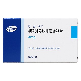 甲磺酸多沙唑嗪緩釋片(可多華)包裝縮略圖1