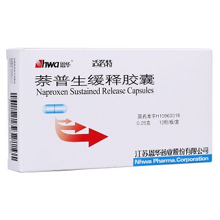萘普生緩釋膠囊(適洛特)