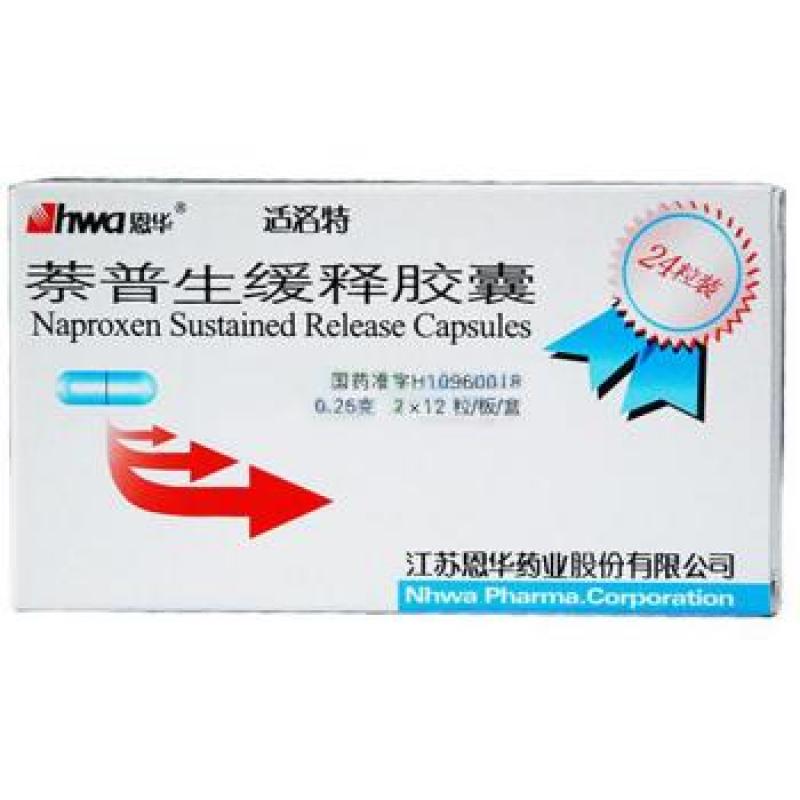 萘普生緩釋膠囊(適洛特)