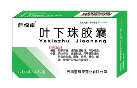 葉下珠膠囊(藍綠康)