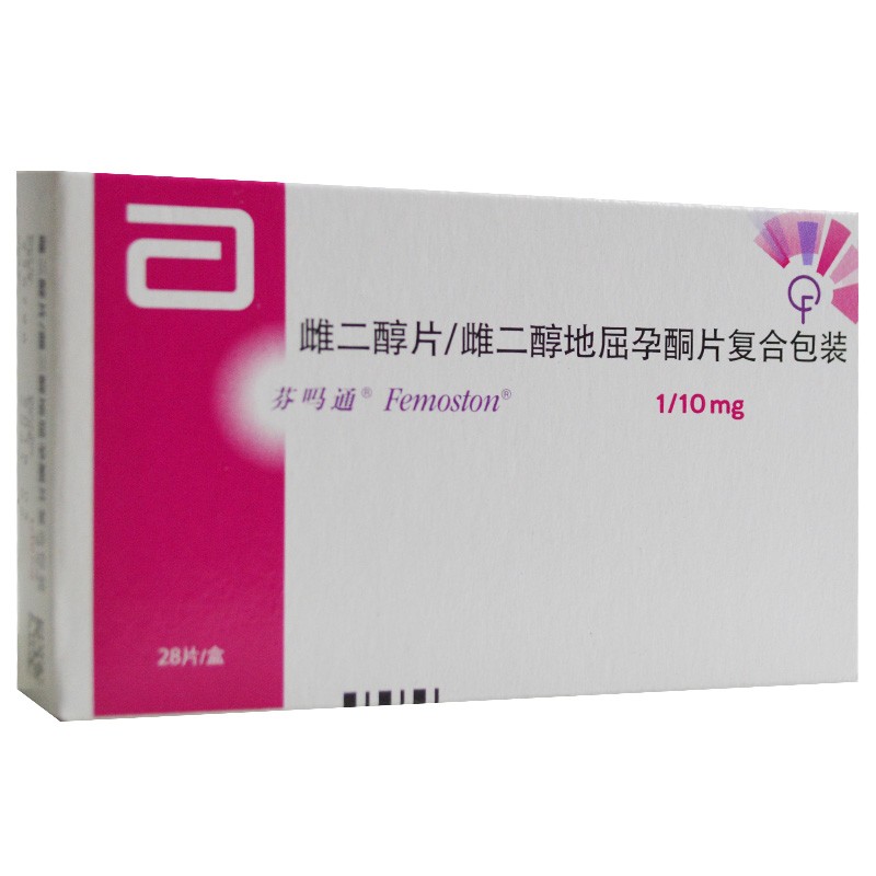 雌二醇片/雌二醇地屈孕酮片復合包裝(芬嗎通)