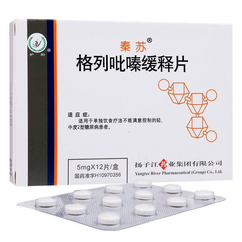 格列吡嗪緩釋片(秦蘇)