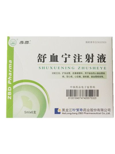 舒血寧注射液(杏雪)