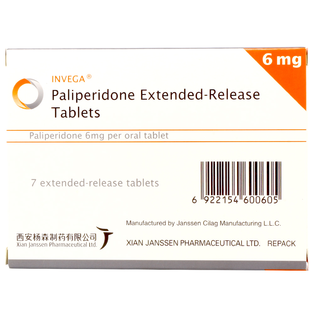 帕利哌酮緩釋片(芮達)包裝縮略圖1